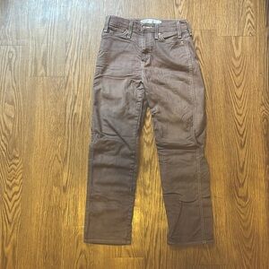 Levi’s Pinkish Cream Straight 28x28 Jeans Womens